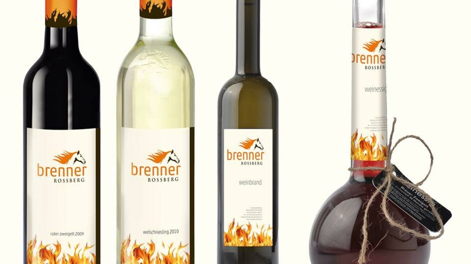 brenner flaschen | © Familie Brenner | Brenner am Rossberg Weingut