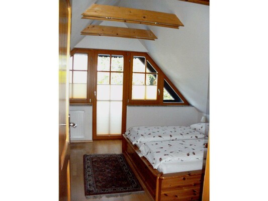 Schlafzimmer Ost mit schönem Ausbick | © Ferienhaus Erregger-Krainz