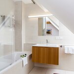Bild von Doppelzimmer, Bad, WC, neuwertig | © Moor-Rosl Apartmenthotel